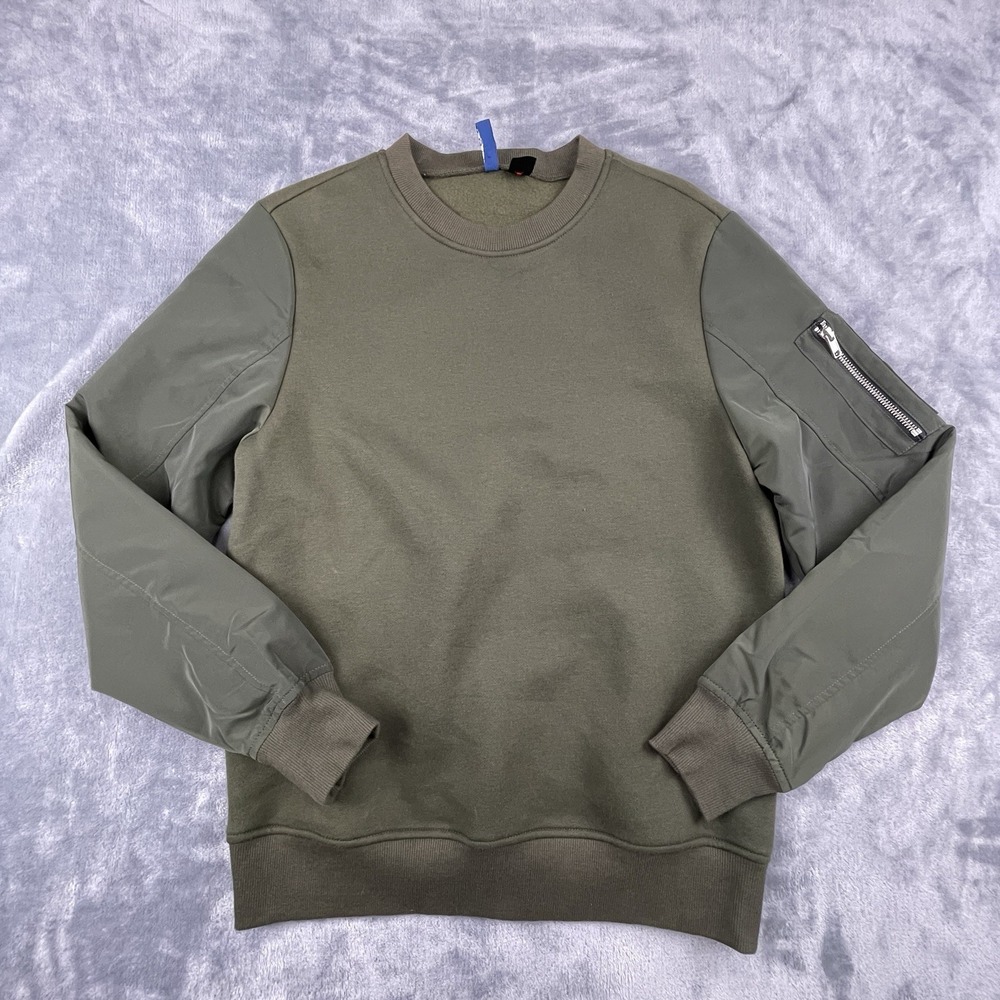 H&M Divided Sweatshirt Pullover Green Men's Small Excellent